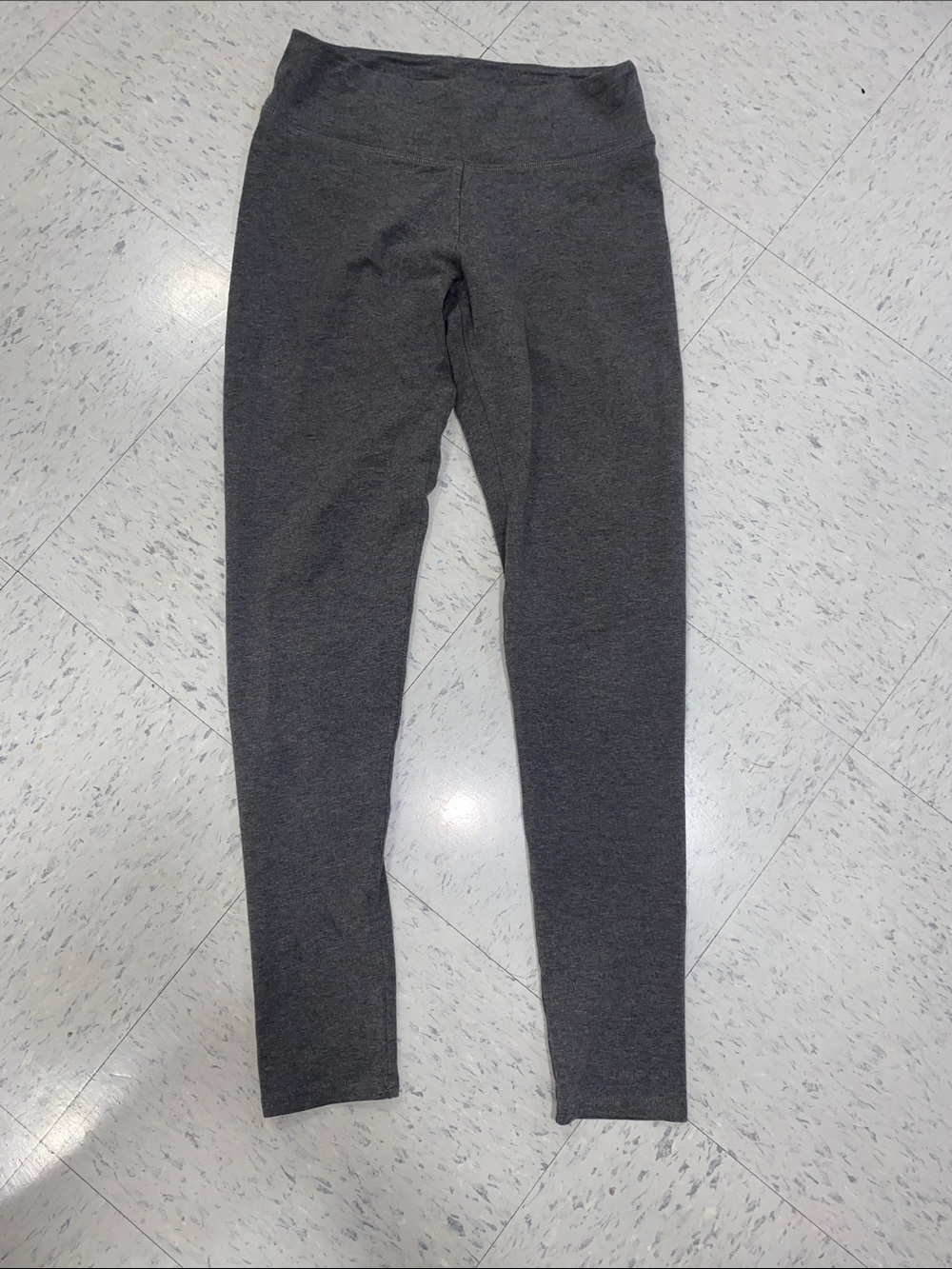 aerie women Dark Gray Stretch high waist Leggings size small yoga gym